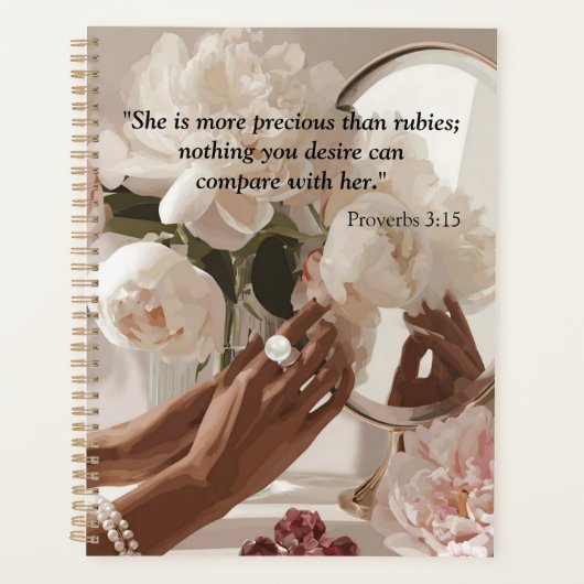 "Wertvoller als Rubies" Planer (Vorderseite)