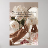 "Wertvoller als Rubies" Poster (Vorne)