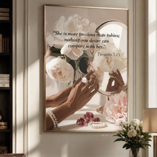 "Wertvoller als Rubies" Poster