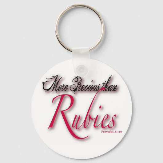 Wertvoller als Rubies Schlüsselanhänger (Vorderseite)