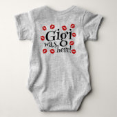 Wertvoller Baby Bodysuit Strampler (Rückseite)
