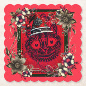 WERTVOLLER CHRISTMAS-Untersetzer Untersetzer (Vorderseite)