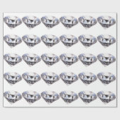 Wertvoller Diamant Geschenkpapier (Flach)