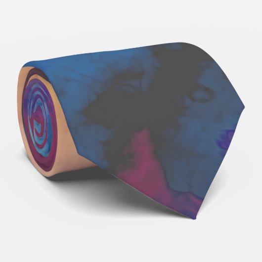 Wertvoller Edelstein-Rainbow-Nebel Krawatte (Gerollt)