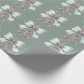 Wertvoller Eiffelturm Geschenkpapier (Ecke)