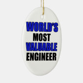 wertvoller Ingenieur Keramikornament (Rechts)