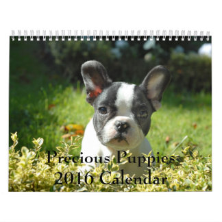 Wertvoller Kalender der Welpen-2016