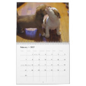 Wertvoller Kalender der Welpen-2016 (Feb 2027)