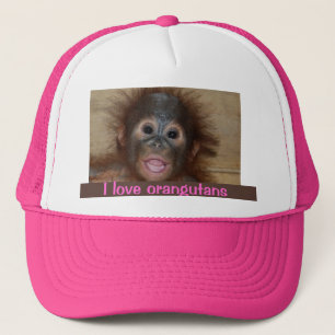 Wertvoller Orang-Utan Truckerkappe