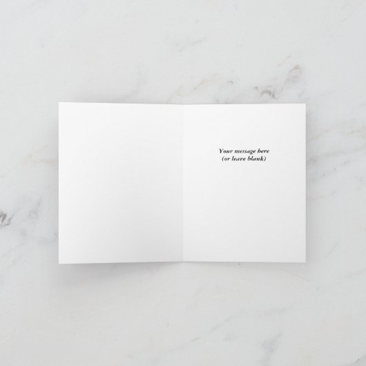 Wertvoller Pup Dog Danke Note Card (Innenseite)