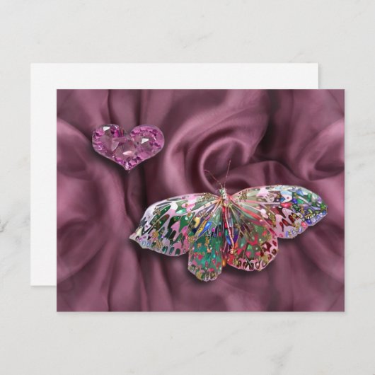 Wertvoller Schmetterling (Vorne/Hinten)