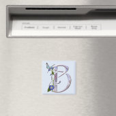 Wertvoller Schmetterling Initial B Magnet (In Situ (Geschirrspüler))