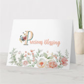 Wertvoller Segen - Beileid-Karte Karte (Vorderseite)