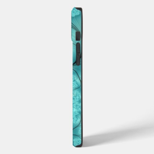 Wertvolles Blau Case-Mate iPhone Hülle (Rückseite / Links)