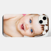 Wertvolles Foto für den Muttertag iPhone Hülle (Rückseite (Horizontal))