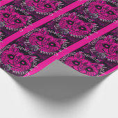 WERTVOLLES FRIEDENSverpackungspapier Geschenkpapier (Ecke)