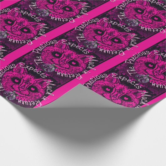 WERTVOLLES FRIEDENSverpackungspapier Geschenkpapier (Ecke)