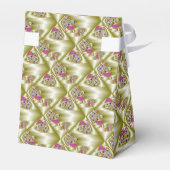 Wertvolles Gold Geschenkschachtel (Rückseite)