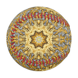 Wertvolles Gold Silver Vintag Kaleidoskop Baseball