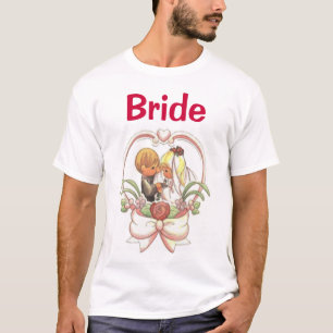 Wertvolles Hochzeitspaar (2), Braut T-Shirt