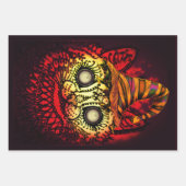 WERTVOLLES HOLIDAY Packpapier mit 3 Blatt Set (Vorderseite 2)