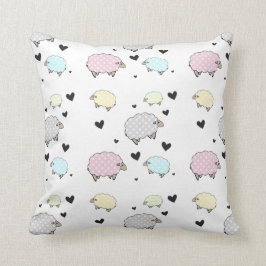 Wertvolles kleines Baby-Sheep-Muster Kissen