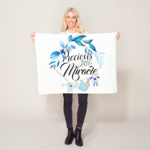 Wertvolles kleines Wunder Fleecedecke