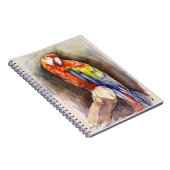 Wertvolles Parrot-Notebook Notizblock (Rechte Seite)