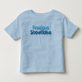 Wertvolles Schneeflocke-Kleinkind Kleinkind T-shirt