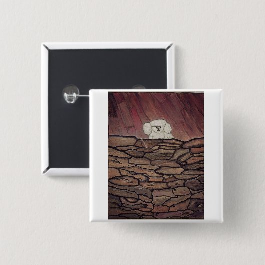 Wertvolles Schweigen Button (Vorne & Hinten)