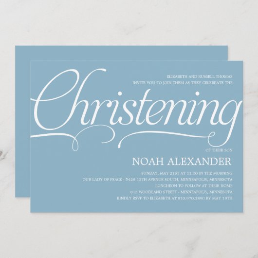 Wertvolles Skript - Einladung (Vorne/Hinten)