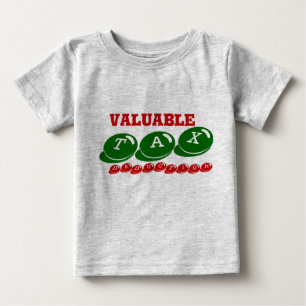 Wertvolles Steuerabzug-Baby Baby T-shirt