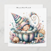 Wertvolles Thema für Kinder - Einladung (Vorne/Hinten)