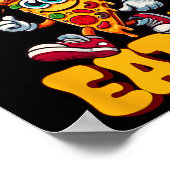 Wertvollster Pizza-Esser  Poster (Ecke)