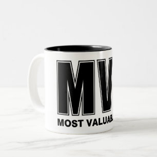Wertvollster Pop Zweifarbige Tasse