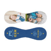 Wertvollster Vater MVD - Trendy Custom 2 Foto Baseball (Paneele)