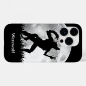 Werwolf am Vollmond - Cooles Halloween Case-Mate iPhone Hülle (Rückseite (Horizontal))