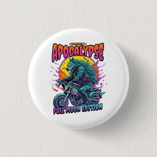Werwolf-Apokalypse Button (Vorderseite)