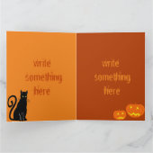 Werwolf auf Vollmond Karte (Innenseite)