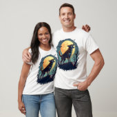 Werwolf-Beagle-Heulen T-Shirt (Unisex)