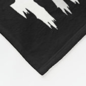 Werwolf_ Da, Wolf. Lustig Abby Normal Retro Com Fleecedecke (Ecke)