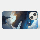 Werwolf Dark Fantasy Horror iPhone Hülle (Rückseite (Horizontal))
