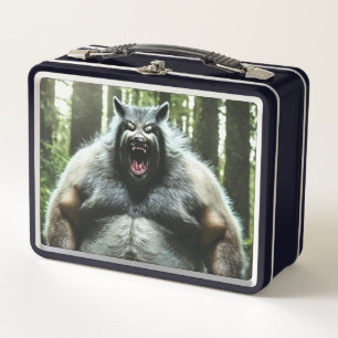 Werwolf, der das ganze Dorf lunchbox aß