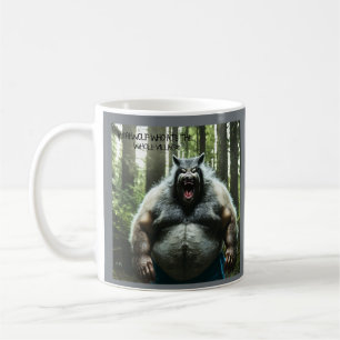 Werwolf, der das ganze Dorf mit Titel Tasse aß