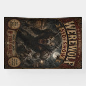 Werwolf-Freakshow-Seitenshow-Banner Banner (Horizontal)