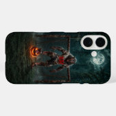 Werwolf-Fußballspieler-Halloween-Horror-Kunst Case-Mate iPhone Hülle (Rückseite (Horizontal))