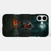 Werwolf-Fußballspieler-Halloween-Horror-Kunst Case-Mate iPhone Hülle (Rückseite (Horizontal))