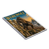 Werwolf, Gothic Fantasy Monster Notizblock (Rechte Seite)