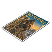 Werwolf, Gothic Fantasy Monster Notizblock (Linke Seite)