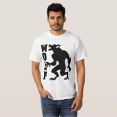 Werwolf-Grafik-T-Shirt T-Shirt (Vorne ganz)